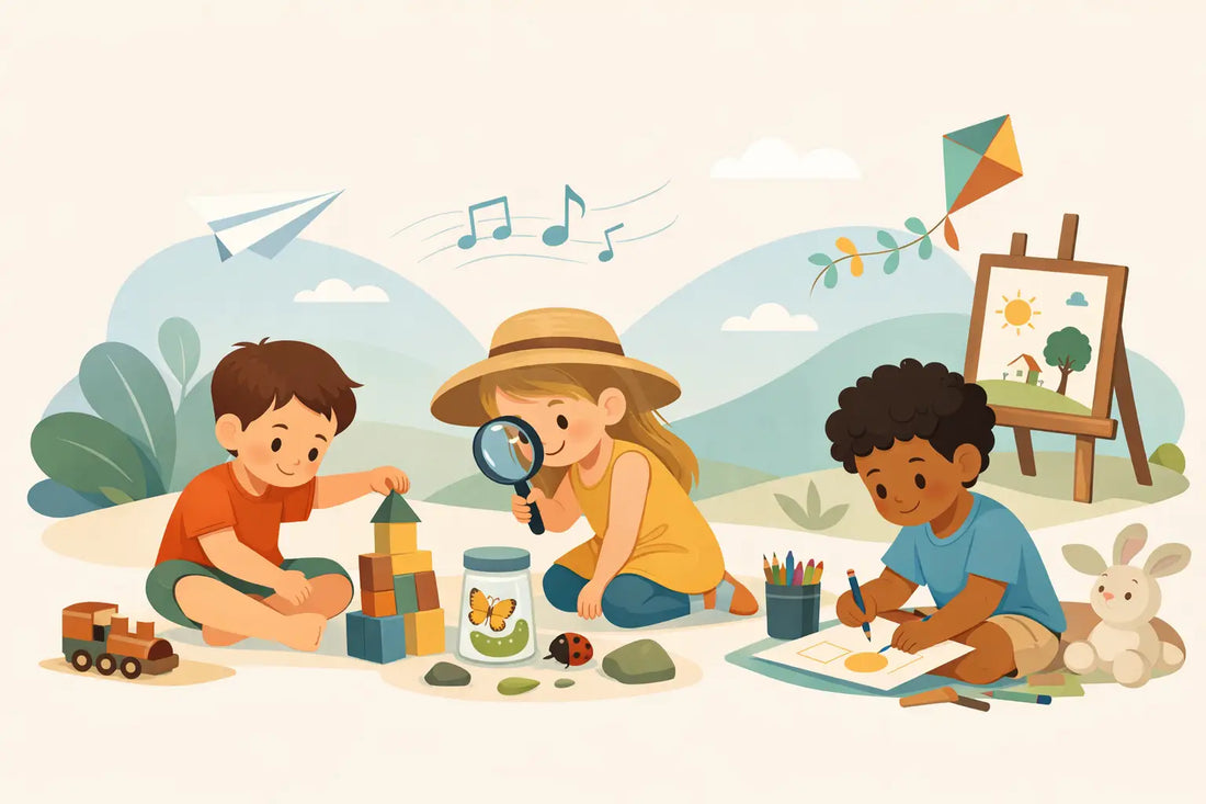 12 Screen Free Learning Activities Ages 3-6