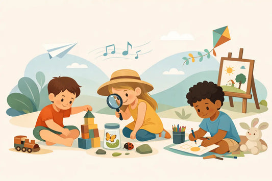 12 Screen Free Learning Activities Ages 3-6