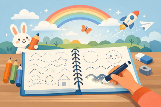 Magic Ink Tracing Book for Joyful First Writing