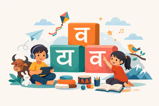 Nepali Alphabet Learning for Kids Made Joyful