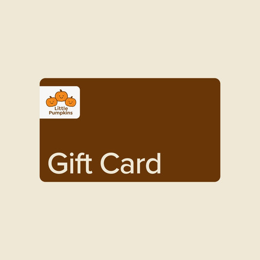Little Pumpkins digital gift card for bilingual and multilingual families