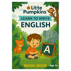 Learn to Write English – Magic Book (Age 3 -8)