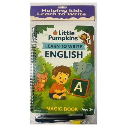 Learn to Write English – Magic Book (Age 3 -8)