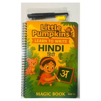 Learn to Write Hindi – Magic Book Age 3+ (Perfect for all ages)