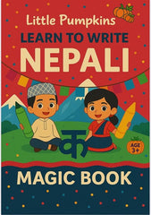 Learn to Write Nepali – Magic Tracing Book (Age 3+)