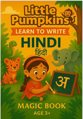 Learn to Write Hindi – Magic Pen Workbook (Age 3+)