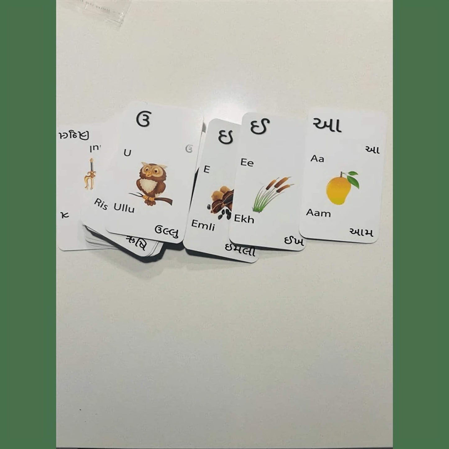 Learn to Read Gujarati - Flashcards (Age 3+, perfect for all ages).